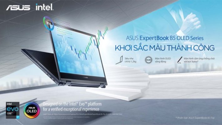 ASUS ra mắt ExpertBook B5 OLED Series