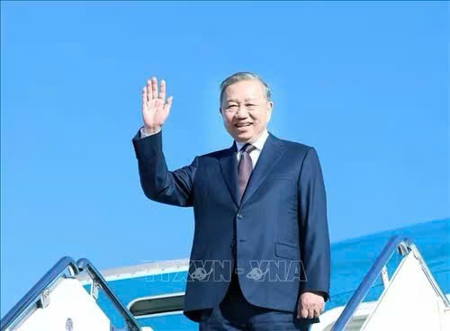 Tổng Bí thư Tô Lâm kết thúc chuyến thăm và làm việc tại Mỹ